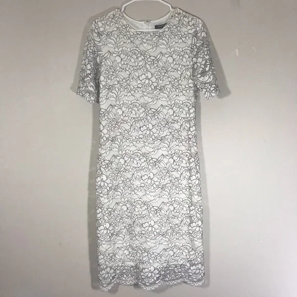 chinese dress ladies Costarellos - Shara Corded Lace Dress main image 1